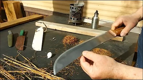 Fire Roll... Driving Fire Rolls With a Mora, Old Hickory, and Tramontina