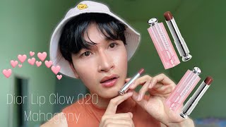 ✨ BEAUTIFUL✨ Dior Lip Glow 020 Mahogany Review.