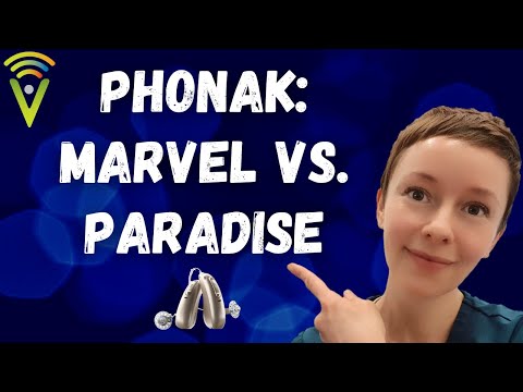 Phonak Marvel vs. Phonak Paradise Hearing Aids