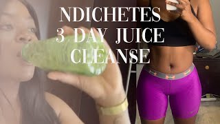 I TRIED NDICHETE&#39;S 3 DAY JUICING CLEANSE | How it went | ItsEsiya