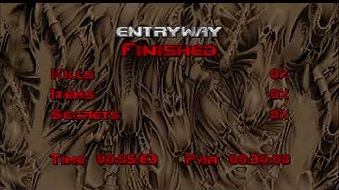 Doom II Unity Entryway Any% 5.63