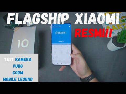 NGANCURIN HARGA PASARAN FLAGSHIP | UNBOXING XIAOMI MI 10 INDONESIA.TEST ANTUTU, PUBG, CODM ,KAMERA