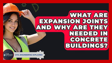 What Are Expansion Joints And Why Are They Needed In Concrete Buildings?