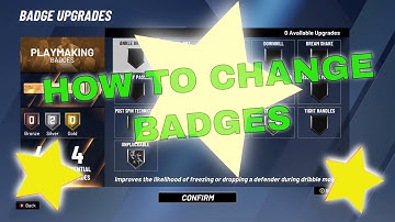 How to Change Badges in NBA 2K20