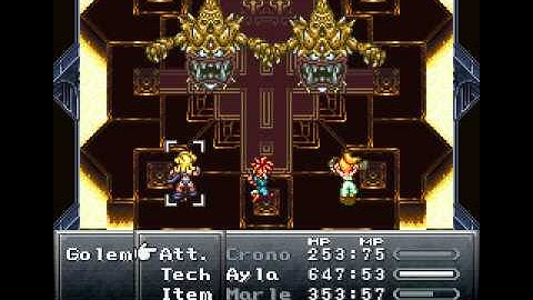 Chrono Trigger: how to easily defeat the Golems