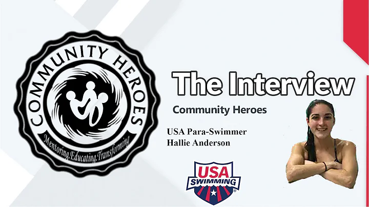 The Interview  USA Para Swimming Hallie Anderson