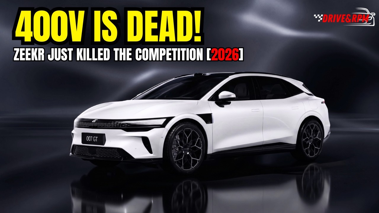 PHYSICS BROKEN! China's New 2026 Zeekr 007 GT 800V Propulsion