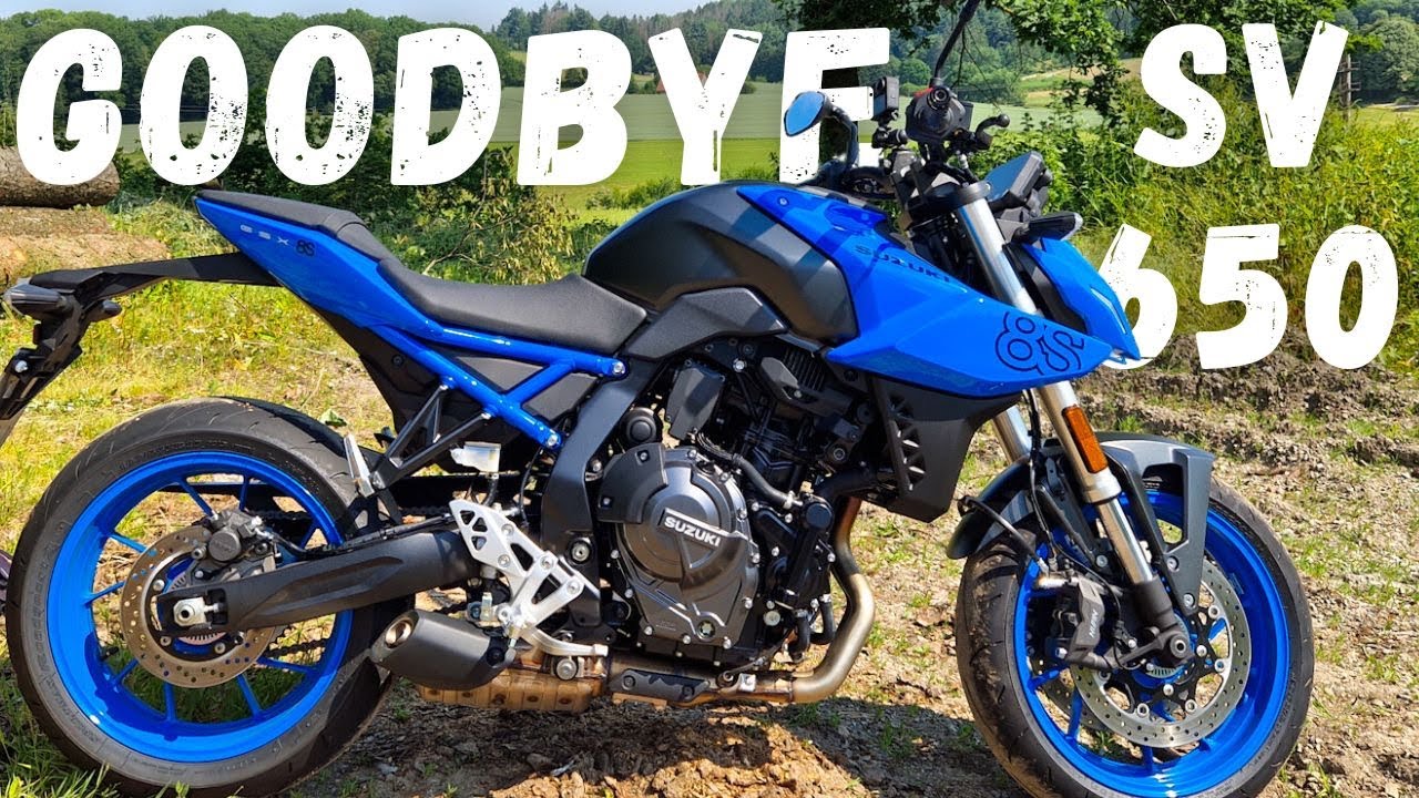 Suzuki GSX-8S - SV650 2023 года выпуска (заменен).