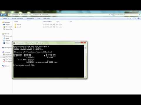 CLS DOS COMMAND STEPS DEMO