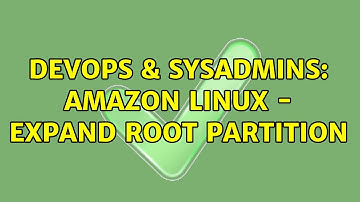 DevOps & SysAdmins: Amazon Linux - expand root partition