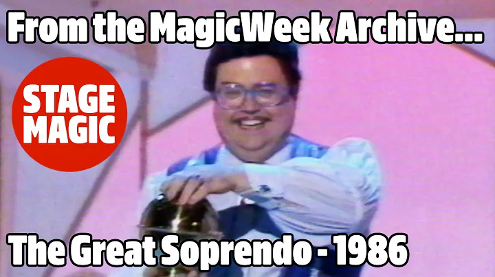 The Great Soprendo - Magician - The Krankies Elektronik Komik - 1986