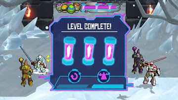 TMNT Portal Power FROST WORLD 4 Android, iOS Gameplay Walkthrough