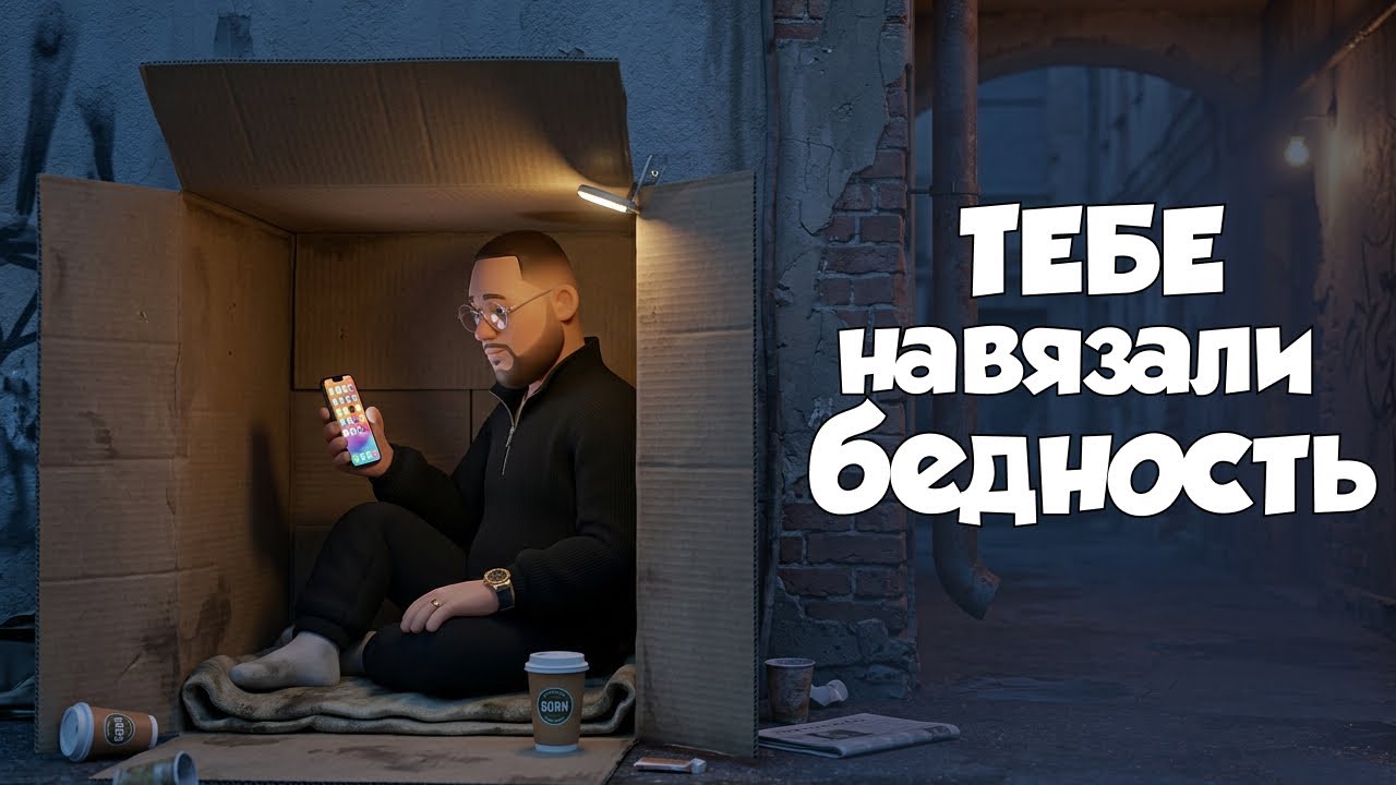 Бедность ПРОДАЁТСЯ: почему ты платишь за то, чтобы быть нищим