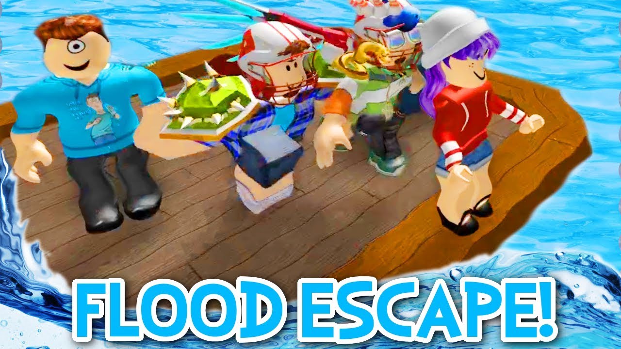 Sallygreengamer Plays A New Gameroblox Flood Escape 2 Geegee92 - roblox life in paradise adopt evil baby santa roleplay radiojh