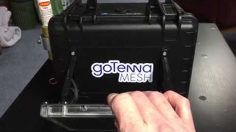 GoTenna Mesh Deploy Anywhere Self Sustaining Repeater System (DASS-RS) P.MOAN.V.1