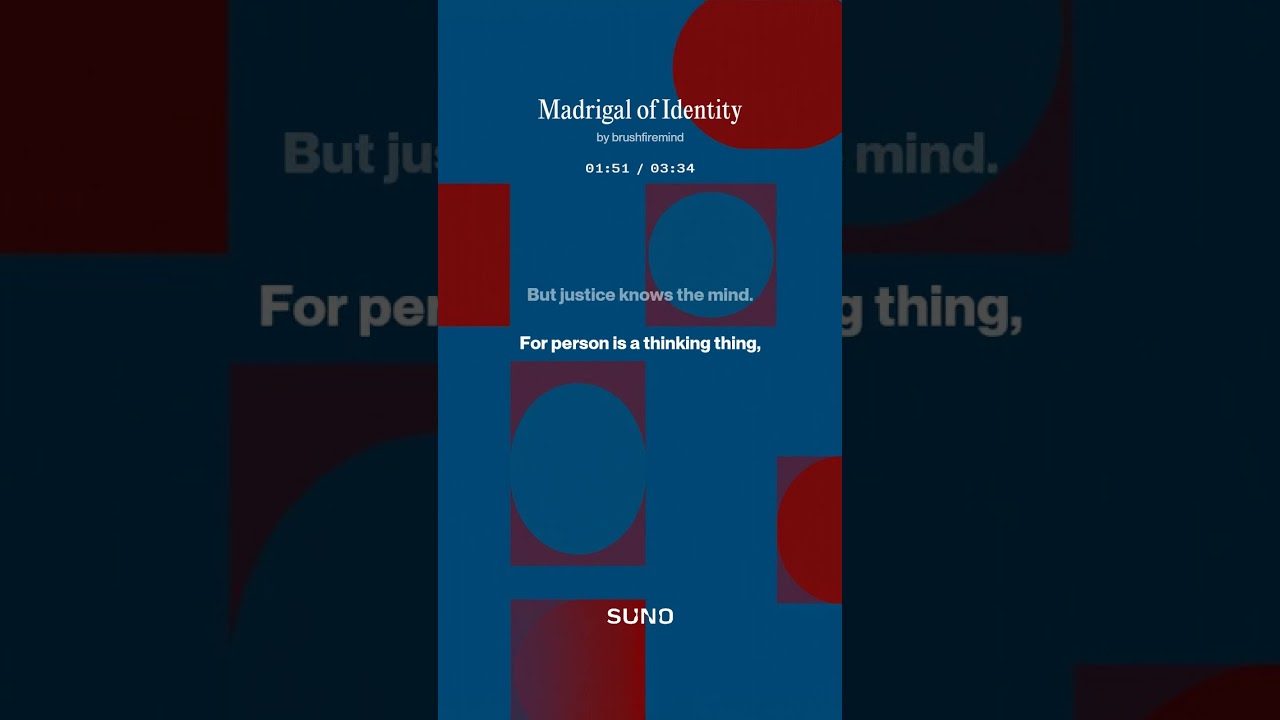 Madrigal of Identity