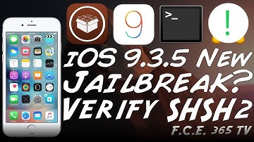 iOS 9.3.5 Jailbreak Coming? | How to Verify Your SHSH2 For Downgrades