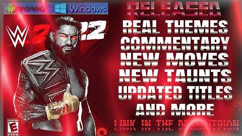 WR3D 2K22 MOD BY T.S.C RELEASED! NEW ATTIRES,REAL ENTRANCE,MOVES,TAUNTS DOWNLOAD LINK IN DESCRIPTION