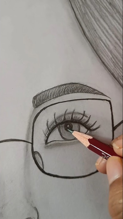 Girl with glasses Sketch #shots #sketch #drawing