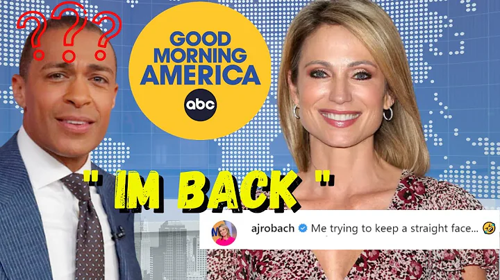 Amy Robach Going Back To GMA Without TJ Holmes ami...