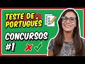 #1 TESTE de PORTUGUÊS para CONCURSOS PÚBLICOS || Prof. Letícia Góes