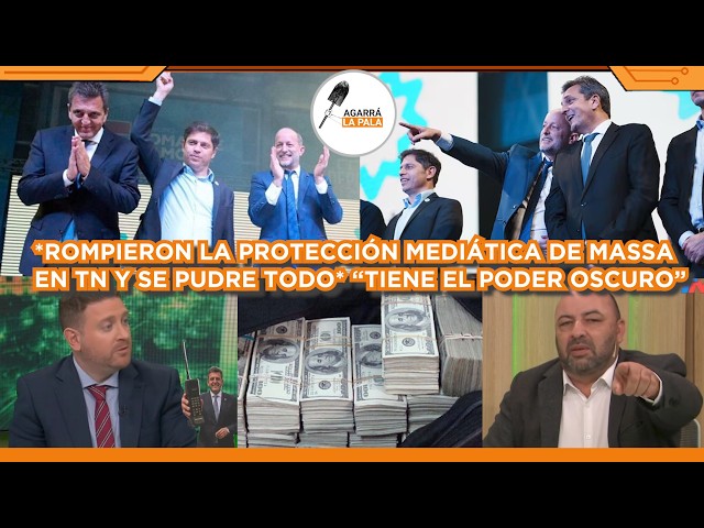 ROMPIERON PROTECCIÓN MEDIÁTICA DE MASSA EN TN Y SE PUDRE TODO: "EL TITIRITERO DEL PODER OSCURO"