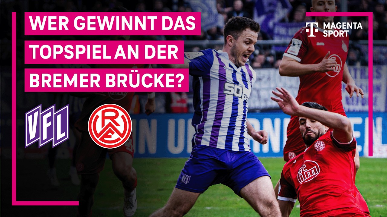 VfL Osnabrück - Rot-Weiss Essen, Highlights mit Live-Kommentar | 3. Liga | MAGENTA SPORT