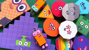 Looking for Numberblocks NEW 200 64 Puzzle Tetris Shape | ASMR chirping of birds