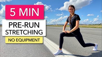 5 MIN PRE-RUNNING STRETCHEN - WARMING-UP VOOR HARDLOPEN