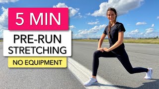 5 MIN PRERUNNING STRETCHING  WARM UP FOR RUNNERS