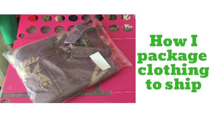 How To EASILY Package & Ship Clothing Orders! (Tips, Suggestions, Supplies)  