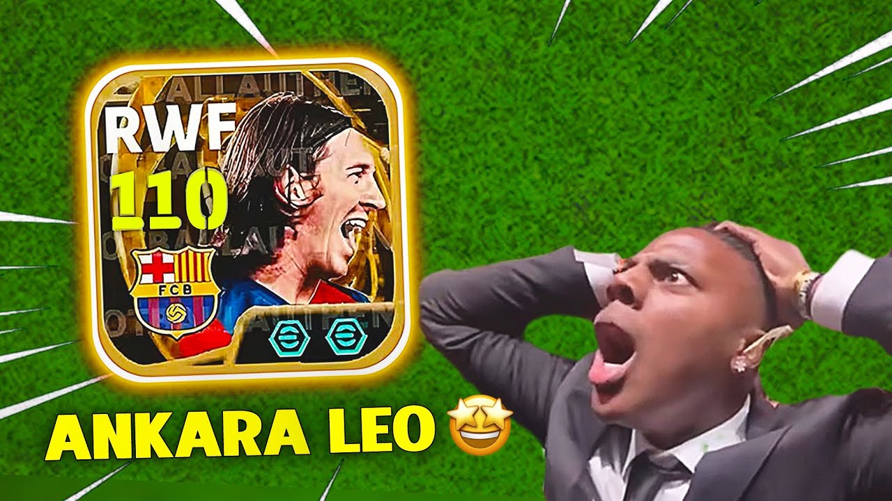 FINALLY 🤩 110 [BIG TIME] ANKARA MESSI BLITZ CURLER IN EFOOTBALL 🔥