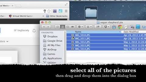 How to upload pictures to Google+ account