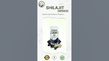 🔋 Shilajit Capsules – Natural Power & Performance Booster!