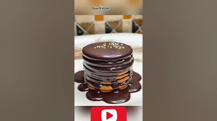 😍 No  Bake Biscuit Cake 🎂 #shorts  #shortscreator #biscuitcake