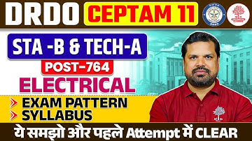 DRDO Syllabus 2025 | DRDO CEPTAM 11 Syllabus 2025 | DRDO CEPTAM 11 | DRDO CEPTAM 11 Exam Pattern