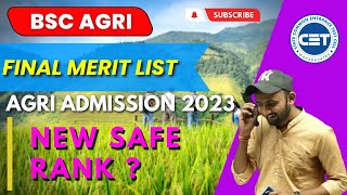 final merit list bsc agriculture admission process 2023 | On Hold Merit list  | applications 