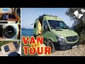 DIY Campervan ┃ XXL Roomtour ┃ Mercedes Sprinter Selbstausbau