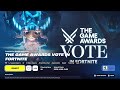 How To COMPLETE ALL THE GAME AWARDS VOTE QUEST CHALLENGES in Fortnite! (Free Rewards Quests)