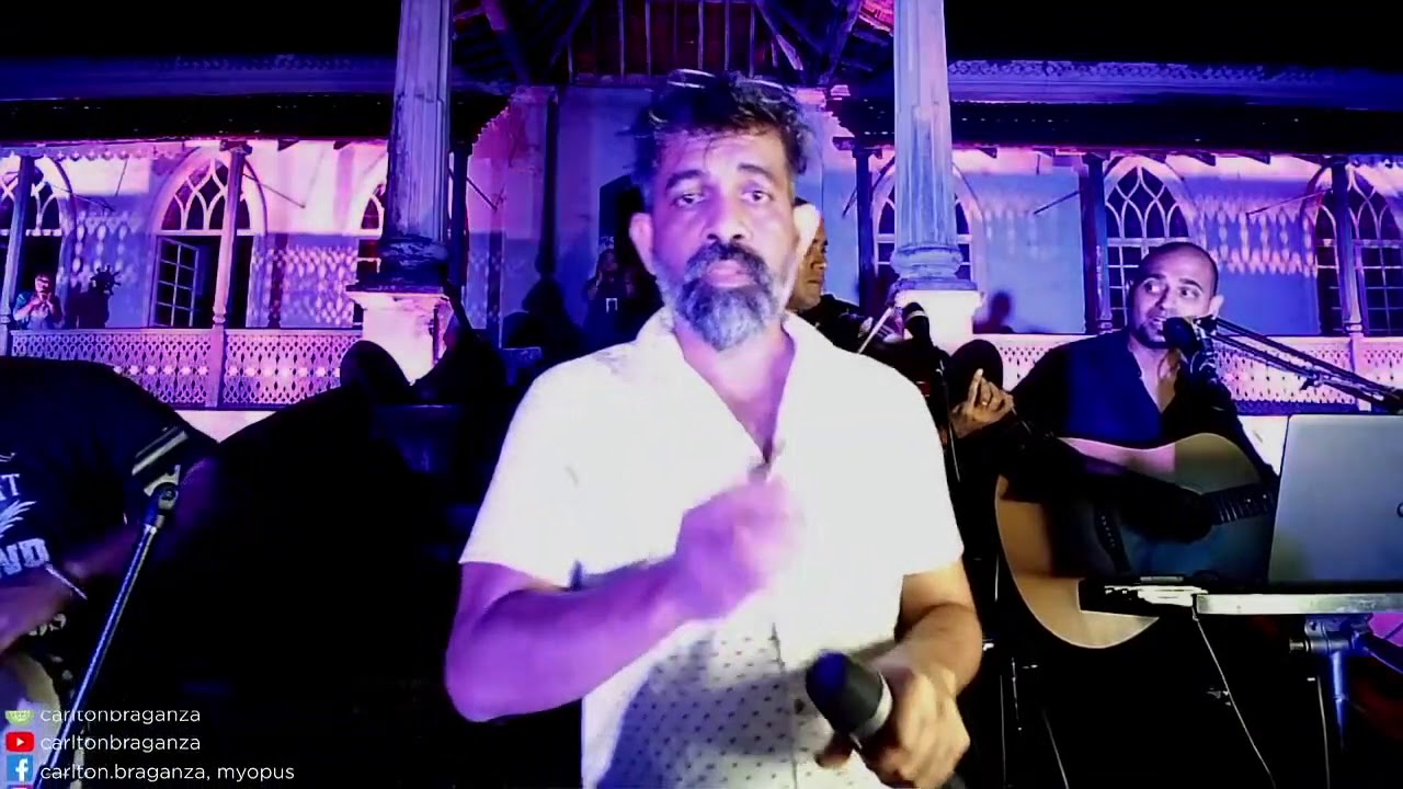 Portuguese Medley: with Selwyn, Arvind, Siddharth & Carlton Braganza at Nostalgia, Goa