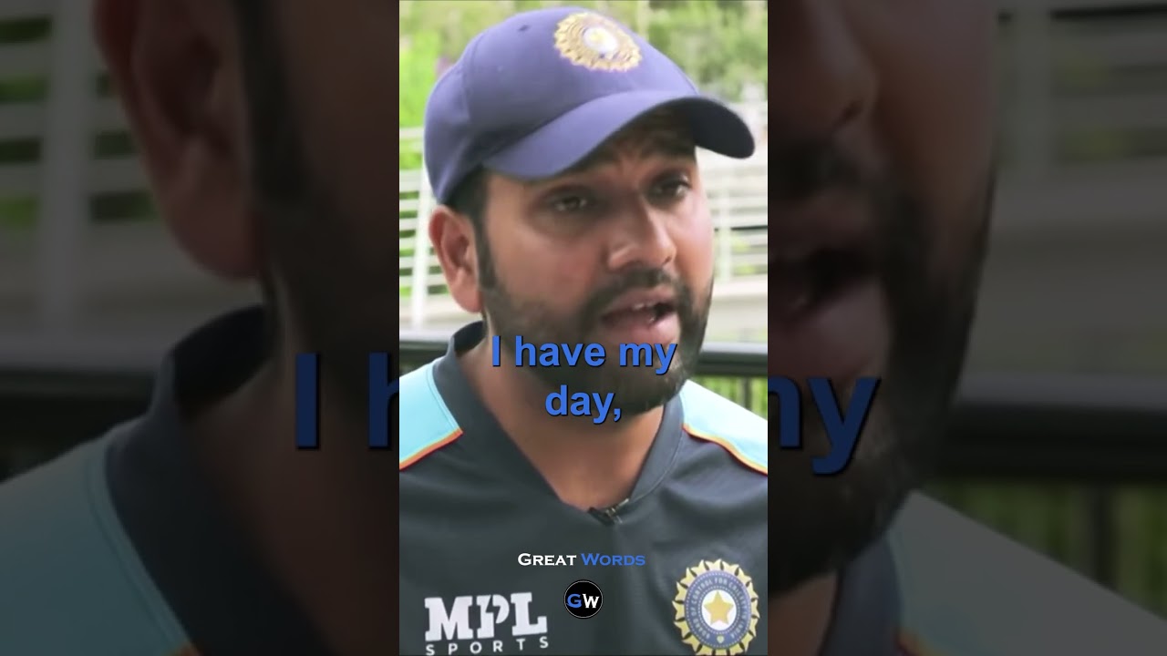 You should be Okay with Failure - Rohit Sharma 