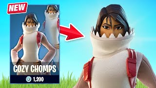 Fortnite Item Shop Update!!!!!|NEW COZY CHOMPS AND COMFY CHOPS SKIN