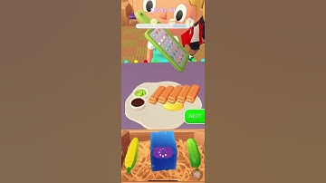 Sushi Roll 3D 🍊🍳 Gameplay Android, iOS All Levels