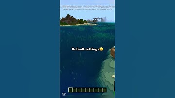 Vanilla shaders are fabulous #minecraft #animation #music #cinematic #shaders #rocketleague