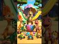 Magic Dinosaur Egg Surprise! 🥚✨ Baby Dino Hatch Adventure | Funny Kids Cartoon #shorts #kidslearning