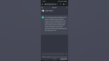 chatgpt database #chatgpt #database