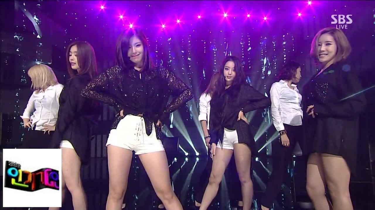 [Secret] U R Fired @ Популярная песня Inkigayo 140817