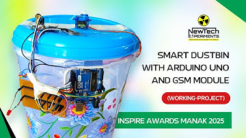 Smart Dustbin – Automatic Waste Bin Project | New Tech Experiments