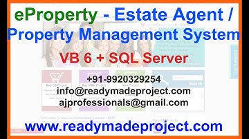 eProperty - Property Management System - VB6 + SQL Server