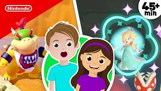 Besties Play Together ⭐️ 45+ Minutes of Gameplay For Kids | Play Nintendo screenshot 4